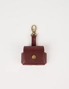Airpods Case - Eco Classic Leather - Dark Cherry image