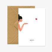 Audio Greeting Card - Bisous image