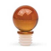 The Moony Glass Bottle Stopper - Amber image