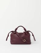Bag - Kiki Mini - Eco Soft Grain Leather - Dark Red Cherry