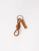 Keychain - Knotted - Soft Grain Leather - Wild Oak
