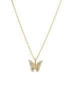 Necklace - Butterfly - Gold image