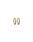 Earrings - Huggies - Forma - Gold image