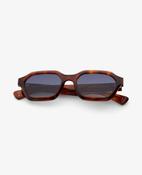 Sunglasses - Aro - Burnt Havana Deep Blue Gradient image