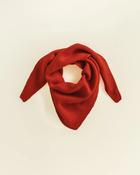 Triangle Scarf - Josephina - Merino Wool - Red