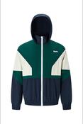 Waterproof Jacket - Saint Martin - Forest Green/Indigo