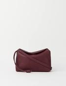 Bag - Sienna Mini - Eco Soft Grain Leather - Dark Red Cherry