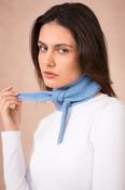 Triangle Scarf - Sophie - Light Blue
