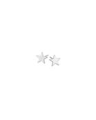 Earrings - Stud - Star - Silver