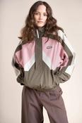 Waterproof Jacket - Abbesses - Khaki/Bonbon/Shell