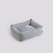 Dog Bed - Small/Zip - Blue &amp; White Stripe