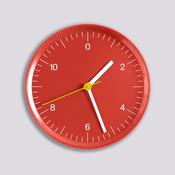 Wall Clock - Red
