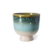 HKliving® - Flower Pot - Retro - Lagoon