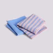 Dish Cloth - Canteen - Sky Blue And Pink Mix