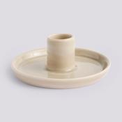 Disc Candleholder - Small - Warm Grey image