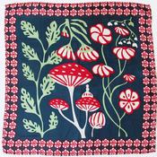 Mini Scarf - Silk - Alice Marine Navy