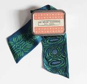 Headband - Silk - Camelia Vert Green image
