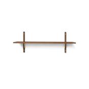 Sector Shelf - Single - Wide -Smoked Oak image