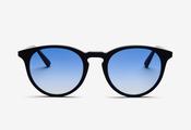 Sunglasses - Omi - Black Deep Blue Gradient image