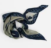 Mini Scarf - Silk - Blue Birdy image