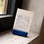Photo Holder - Colossus - Electric Blue