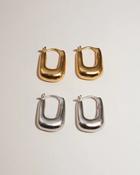 Earrings - 'Rumi' Chubby Hoop