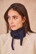 Triangle Scarf - Sophie - Navy Blue