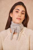 Triangle Scarf - Sophie - Light Grey