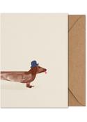 Greeting Card - Doug the Dachshund