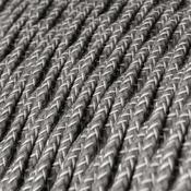 Cable - 3 Core - Linen - Twisted - Grey image