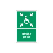 Refuge Point Sign image