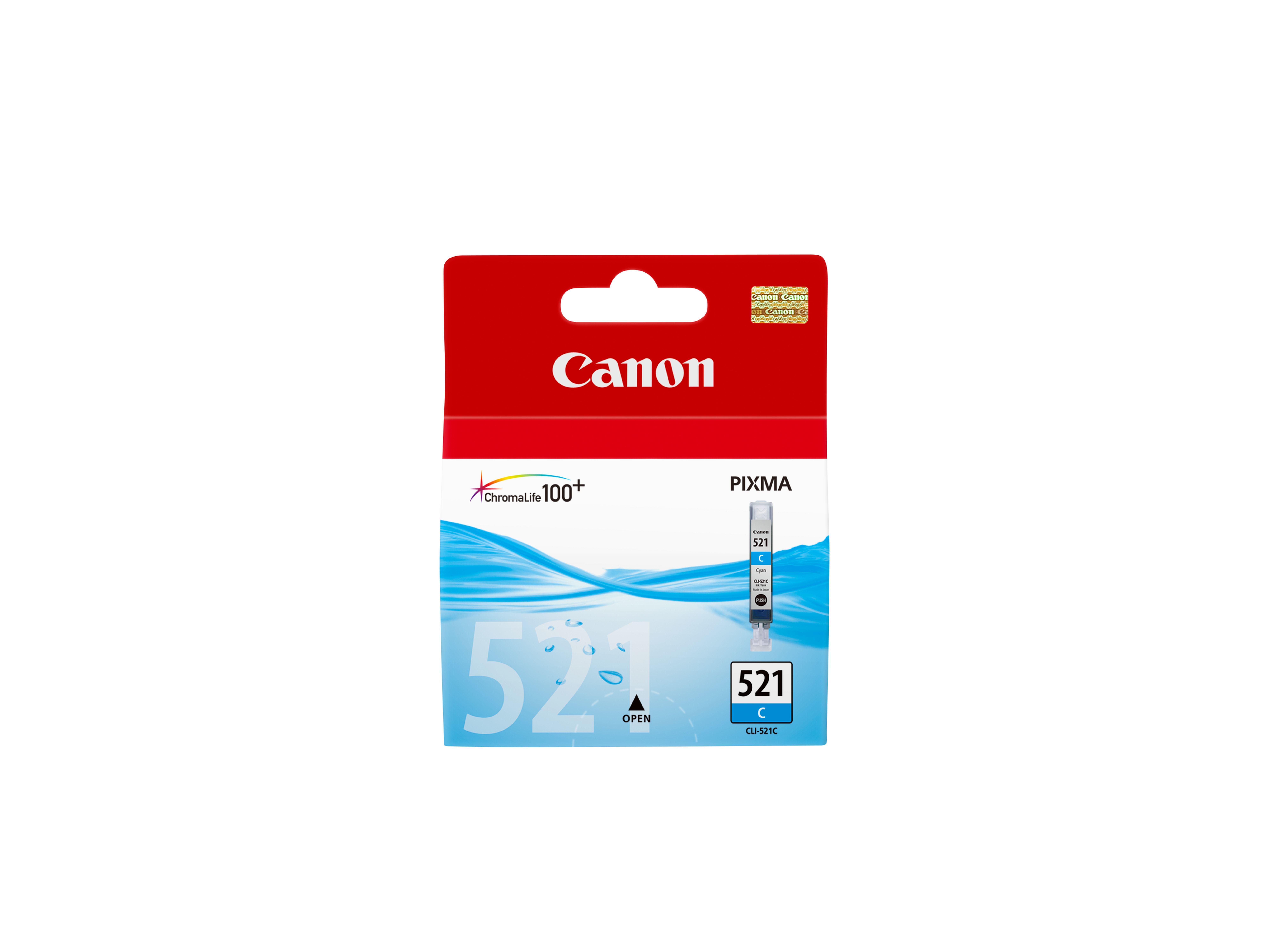 Canon CLI-521C Cyan Ink Cartridge 9ml PIXMA