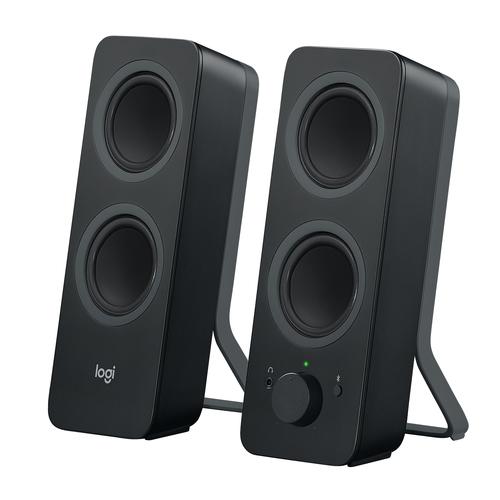 Logitech Z207 Bluetooth Computer Speakers 2.0 Channels 10W RMS Black Wired Wireless with Headphone Socket