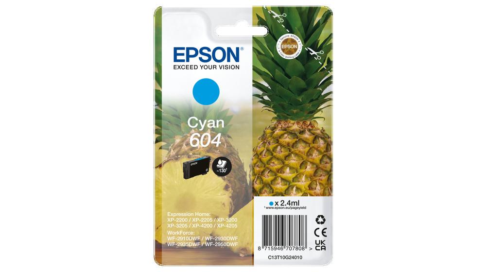 Epson 604 Cyan Ink Cartridge Pineapple