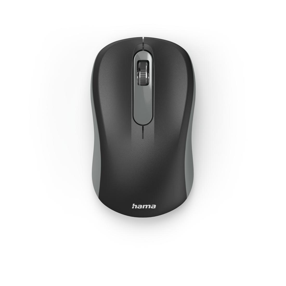 Hama Wireless Optical Mouse | Black, Gray, Scroll Wheel