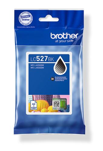 Brother LC527BK Black Ink Cartridge 24.7ml 1300 Pages for MFC-J4350DW MFC-J4550DW