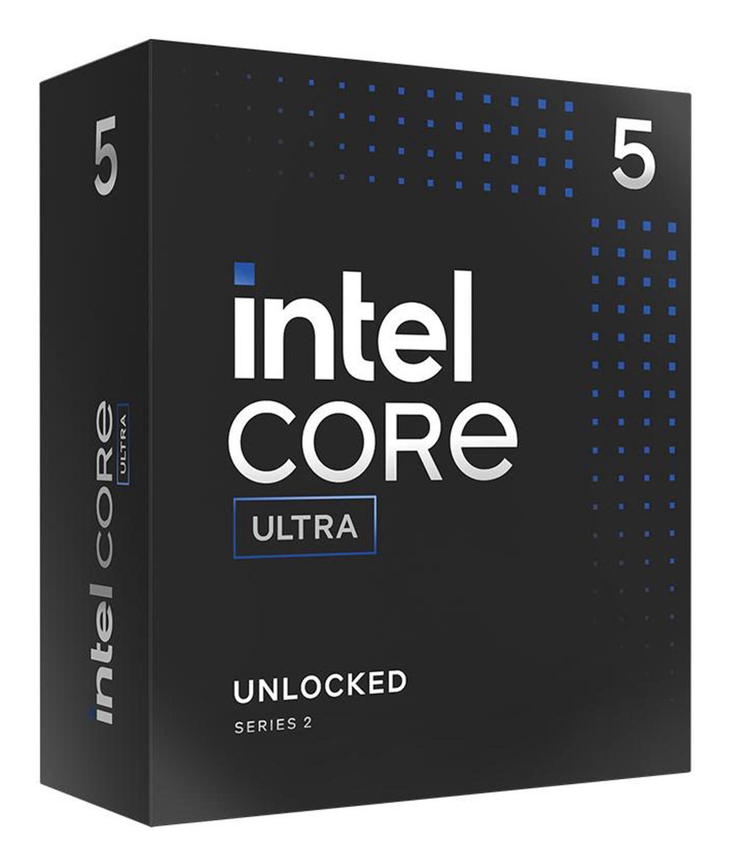 Intel Core Ultra 5 225 10-Core LGA1851 Desktop CPU Boxed with Cooler 21 MB L3 Cache Series 2