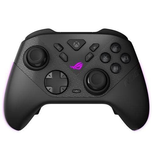 ASUS ROG Raikiri II Controller Black Tri-Mode Wireless PC Xbox Analogue Digital TMR Sticks Anti-drift 50hr Battery Charging Stand Case