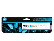 Original HP 980 D8J07A Ink cartridge cyan 6.6K pages 87ml image