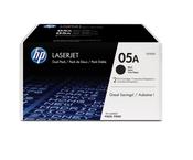 CE505AD | Twin pack of HP 05A Black Toners 2 x 2300 pages image