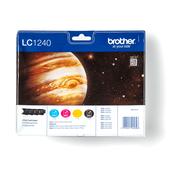 Brother LC1240VALBP ink cartridge 4 pcs Original Black Cyan Magenta Yellow image