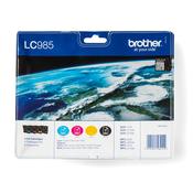Brother LC985VALBP ink cartridge 4 pcs Original Black Cyan Magenta Yellow image