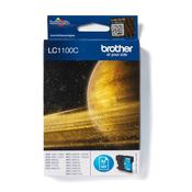 Original Brother LC1100C Cyan ink prints up to 325 pages contains 6ml of ink LC-1100C image