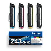 TN243CMYK | Original Brother TN-243CMYK multipack of toners BK C M &amp; Y prints up to 4x1000 pages image