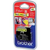Brother M-K621B Labelling Tape Black on Yellow 9mm W 8m L image