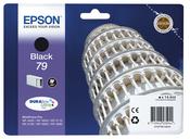 Original Epson 79 C13T79114010 Ink cartridge black 900 pages 14ml image