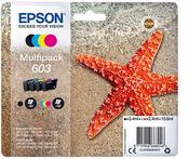 1 full set of Original Epson 603 inks Starfish inks 10.6ml of Ink image