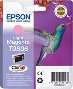 Original Epson T0806 C13T08064011 Ink cartridge bright magenta 520 pages 7ml