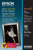 Epson Ultra Glossy Photo Paper - 10x15cm - 50 Sheets image