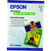 Epson Self-Adhesive Photo Paper - A4 - 10 Sheets image